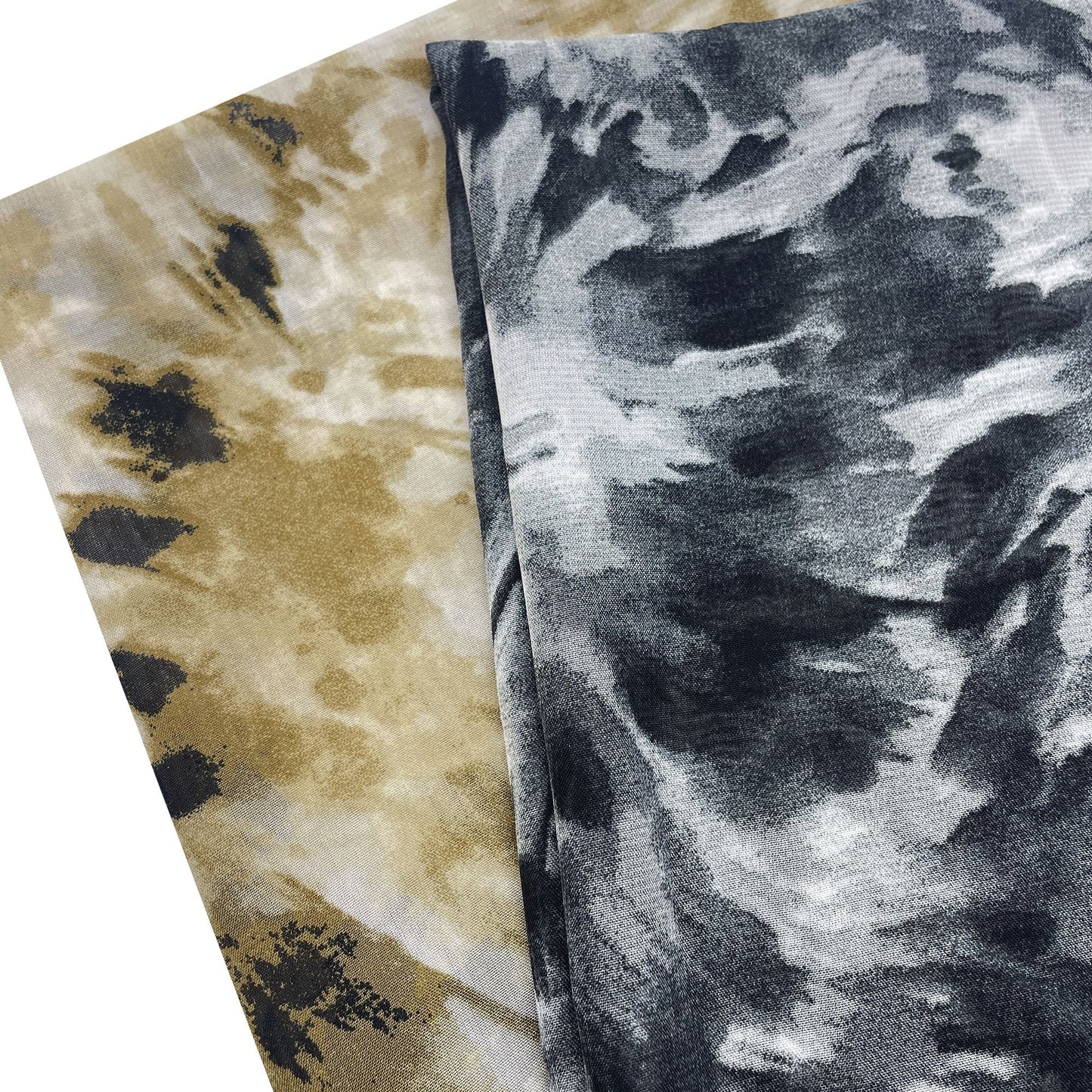 1Pc ink painting Premium Chiffon Fabric - 59x19.68inch(150x50cm) Pre-cut Fabric,Perfect for DIY Sewing,Bags,Party Decor, Tablecloths, Gift Wrapping,Cushions & Furniture Covers