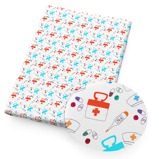 medical design theme fabric