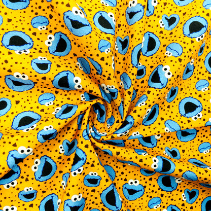 dots spot paint splatter printed fabric