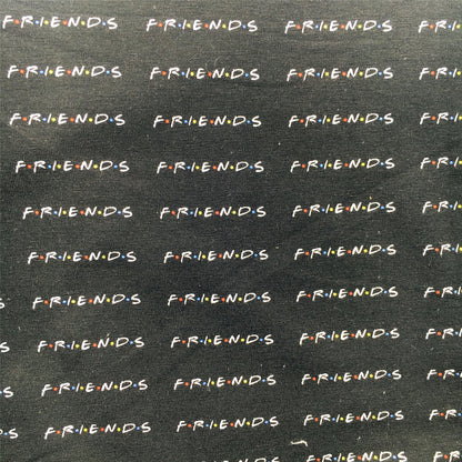 black series printed fabric