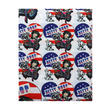 Load image into Gallery viewer, 4th of july fourth of july independence day dog puppy printed fabric
