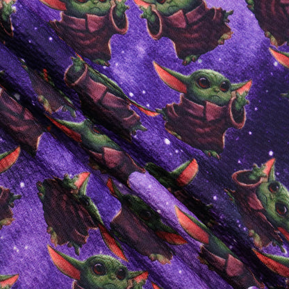 purple series printed fabric