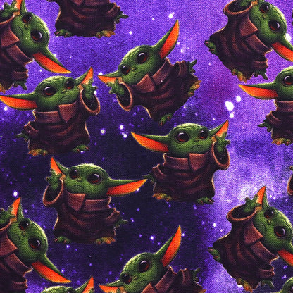 purple series printed fabric