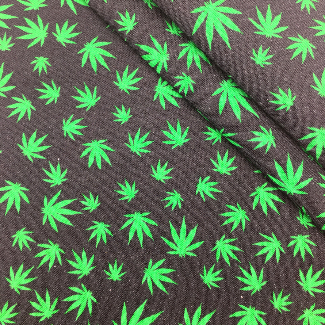 Leaf Theme Printed Fabric