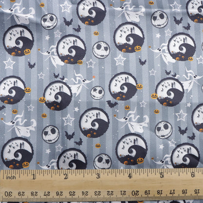 stripe printed fabric