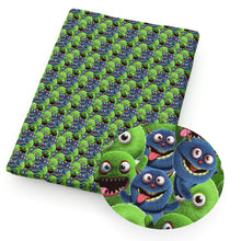 Load image into Gallery viewer, Little Monsters Theme Printed Fabric
