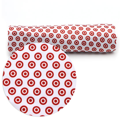 dots spot printed fabric