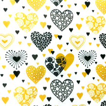Load image into Gallery viewer, valentines day heart love flower floral printed fabric
