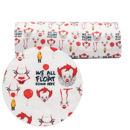 red series printed fabric