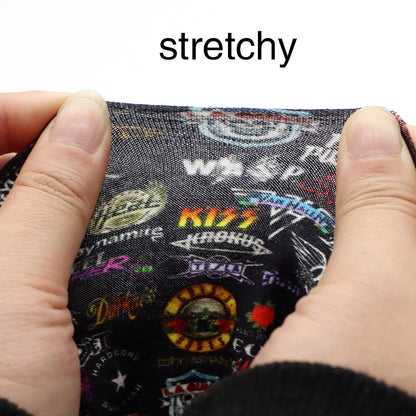 gun flower floral printed fabric