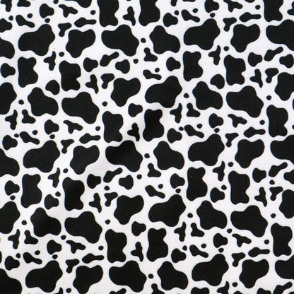 cow pattern printed fabric