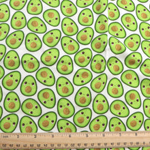 Load image into Gallery viewer, avocado fruit green series printed fabric

