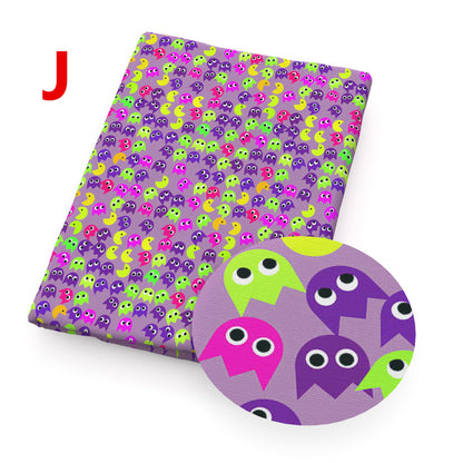 pacman printed fabric