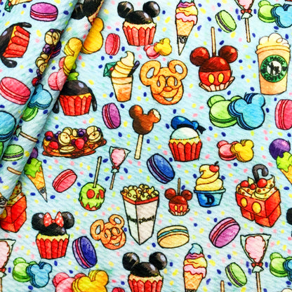 food printed fabric