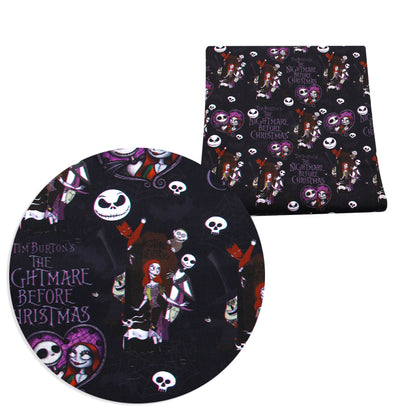 heart love printed fabric