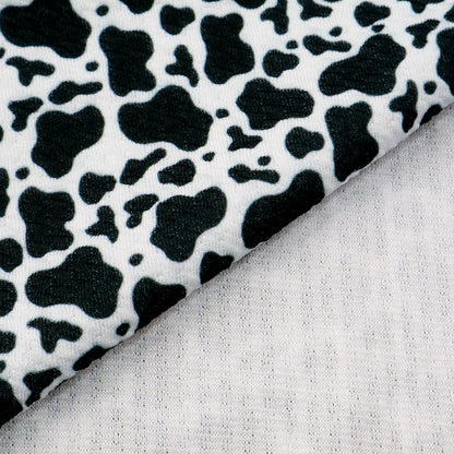 cow pattern printed fabric
