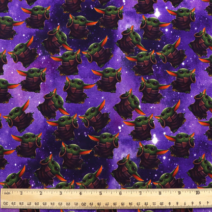 purple series printed fabric
