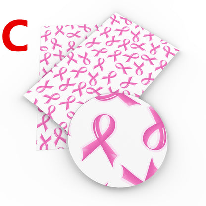 breast cancer printed fabric