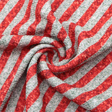 Load image into Gallery viewer, red series sequins paillette spangles stripe printed fabric
