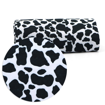cow pattern printed fabric