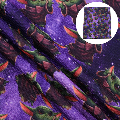 purple series printed fabric