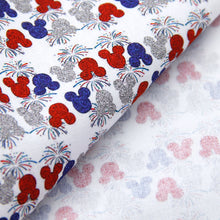 Load image into Gallery viewer, 4th of july fourth of july independence day printed fabric
