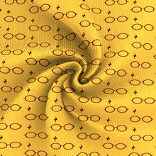 Load image into Gallery viewer, lightning yellow series glasses printed fabric
