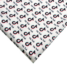 Load image into Gallery viewer, letters alphabet brand printed fabric
