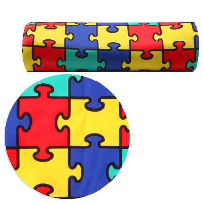 autism awareness printed fabric