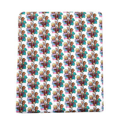 grandma printed fabric