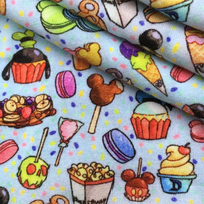 food printed fabric