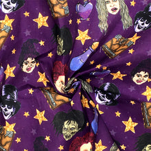 Load image into Gallery viewer, purple series star starfish printed fabric
