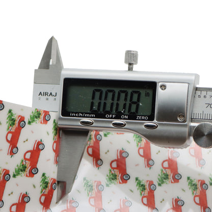 christmas day printed fabric