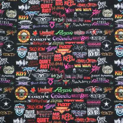 gun flower floral printed fabric