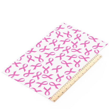 breast cancer printed fabric