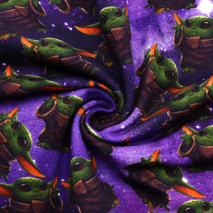 purple series printed fabric
