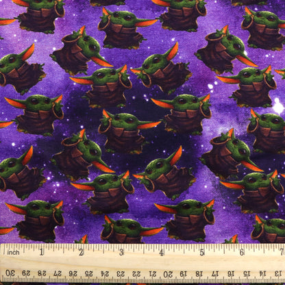 purple series printed fabric