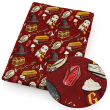 Load image into Gallery viewer, red series broom cap hat printed fabric
