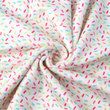 Load image into Gallery viewer, sprinkles candy sweety bread crumbs printed fabric
