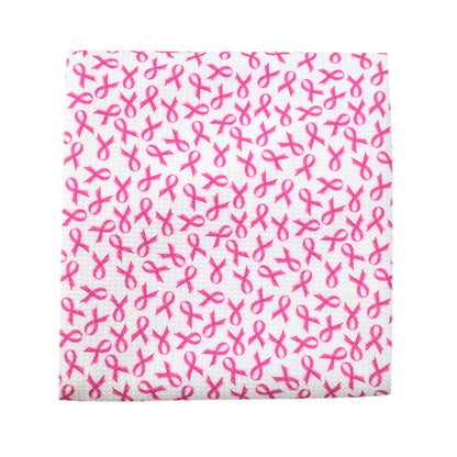 breast cancer printed fabric
