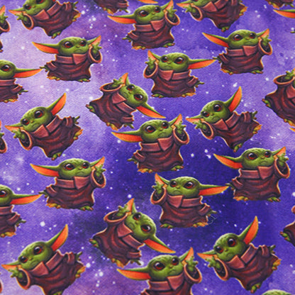 purple series printed fabric