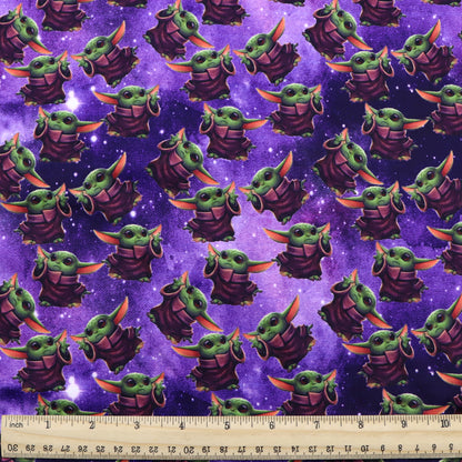 purple series printed fabric