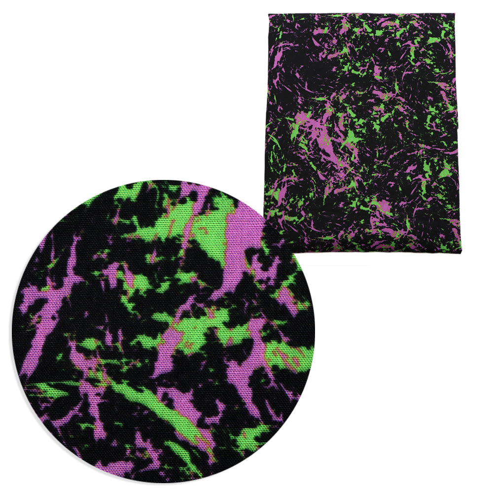 paint splatter camouflage camo printed fabric