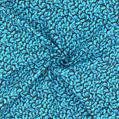 butterfly printed fabric