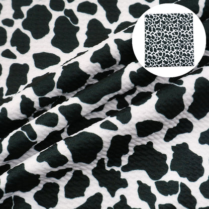 cow pattern printed fabric