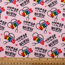 Load image into Gallery viewer, pink series nurses doctor health heart love printed fabric
