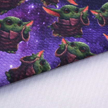 purple series printed fabric