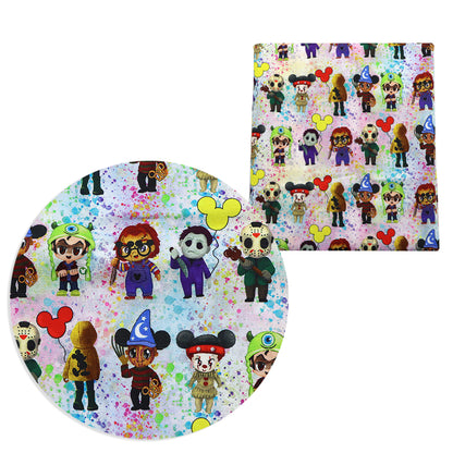 paint splatter printed fabric