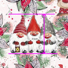 Load image into Gallery viewer, 100％cotton christmas（5 designs/set,half meter/design） printed fabric set
