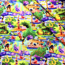 Load image into Gallery viewer, deer reindeer giraffe elephant tiger tiger pattern snake printed fabric
